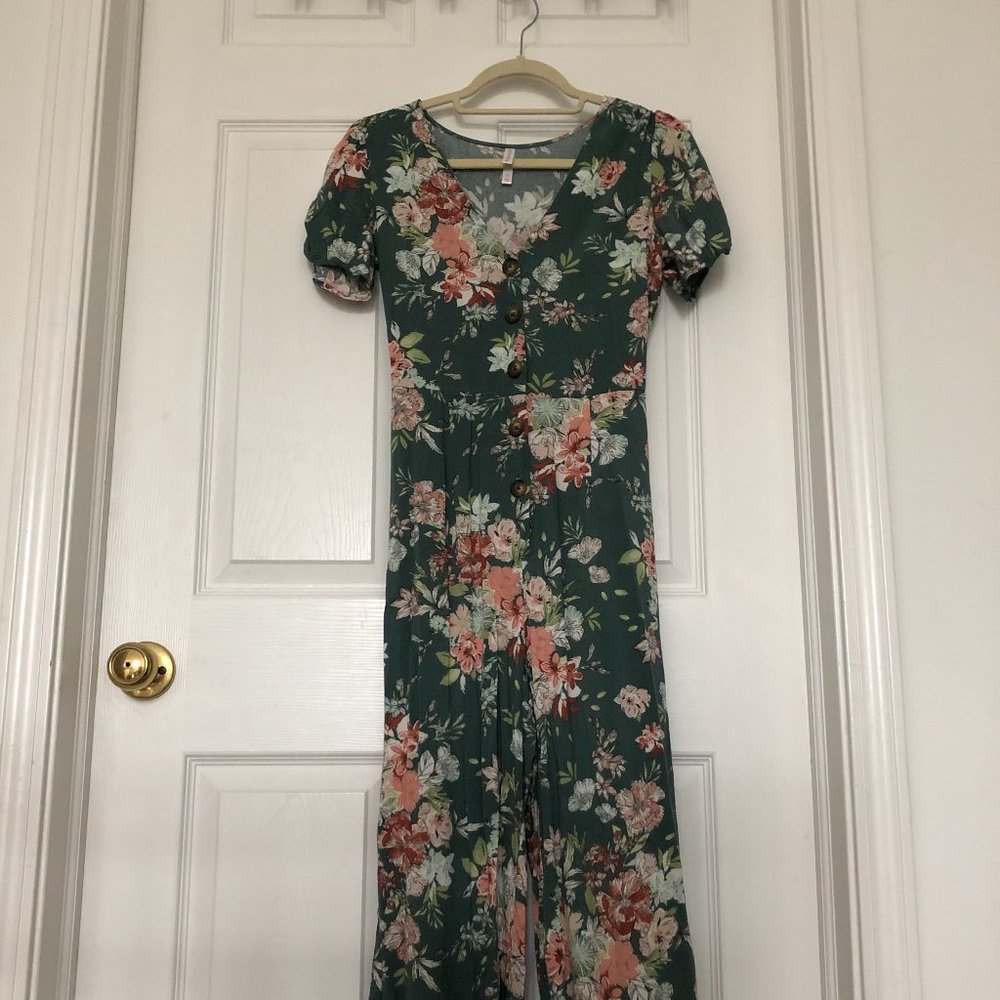 Floral jumpsuit